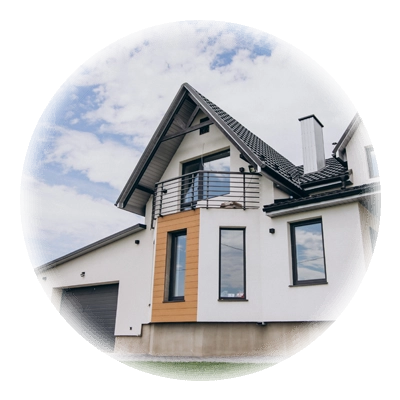 Family with New Home